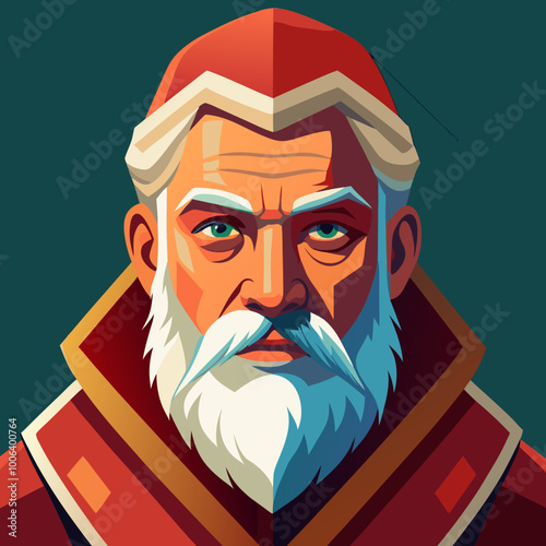 portrait of santa claus 