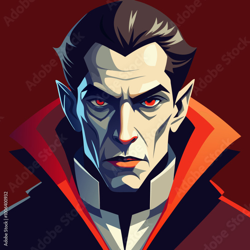 portrait of a vampire