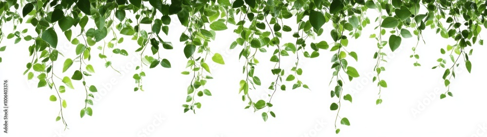 Green Vine Border. Green Vine Border.
