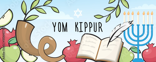 Yom kippur, rosh hashanah, shana tova