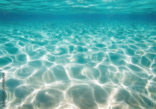 Underwater Light Patterns.