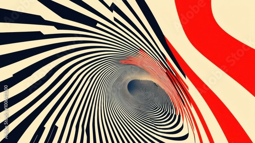 A fractal pattern of arrows curving back on themselves, the recursive nature of feedback loops in processes and systems