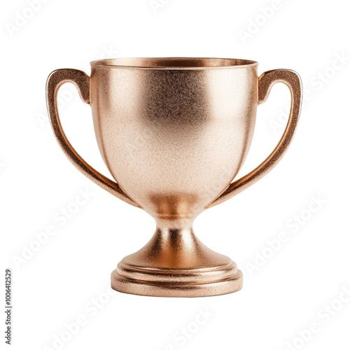 Elegant bronze trophy with intricate handles