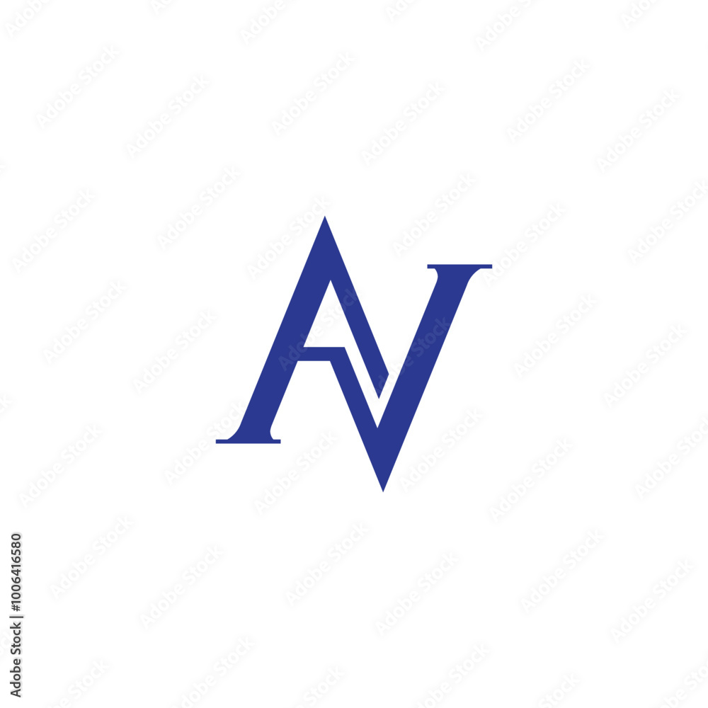 AV letter vector illustration for icon, symbol or logo. AV initials logo. line letter logo AV letter vector illustration for icon, symbol or logo. AV initials logo. line letter logo