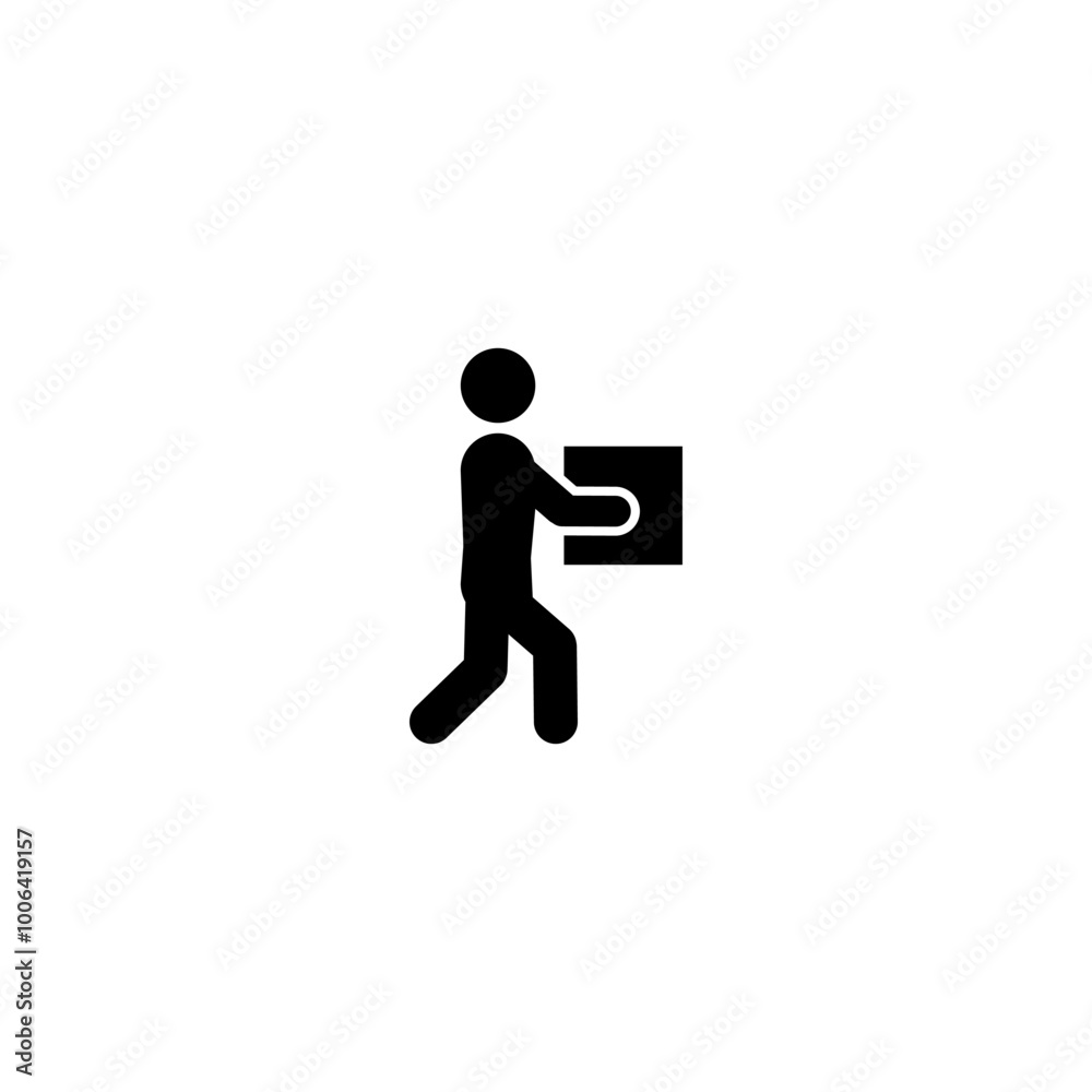 parcel delivery vector illustration for icon,symbol or logo. logo delivering packages parcel delivery vector illustration for icon,symbol or logo. logo delivering packages