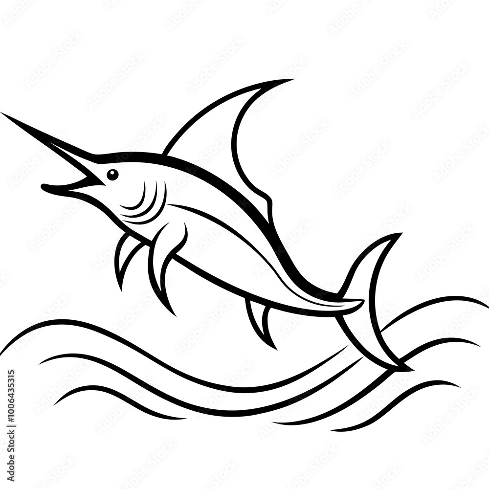 Creative Swordfish Cutting Guide Vector Illustration for Culinary Enthusiasts
Creative Swordfish Cutting Guide Vector Illustration for Culinary Enthusiasts