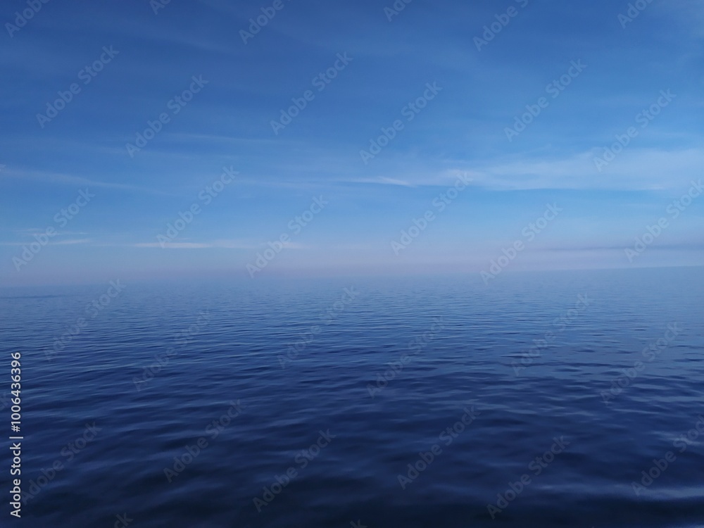 landscape with blue sky and sea landscape with blue sky and sea