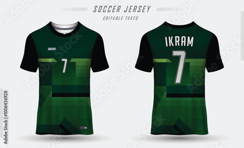 Soccer Basketball   Sports Cricket Jersey Sports Football GreenBlack