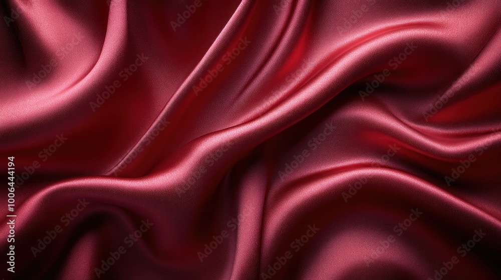 Red Silk Fabric Texture Red Silk Fabric Texture