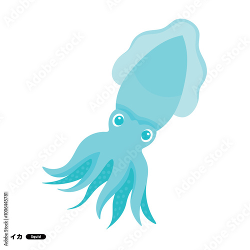 イカのイラスト