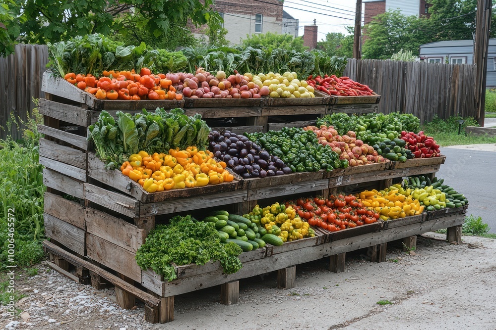 Vibrant Produce Stand Vibrant Produce Stand