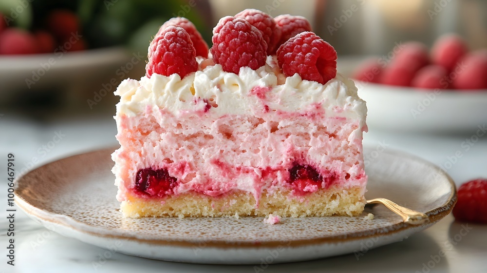Raspberry Zinger Poke Cake Raspberry Zinger Poke Cake