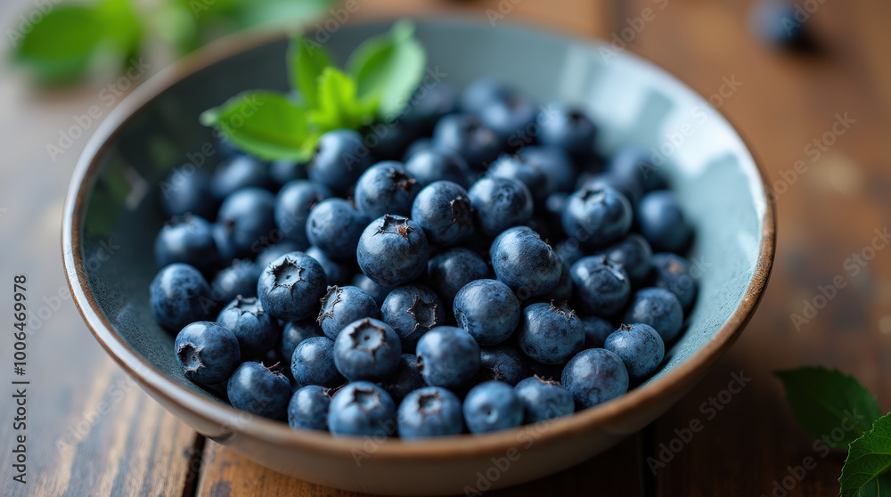 Fresh Blueberries in Rustic Bowl – High-Quality Image of Delicious Superfoods for Healthy Eating, Recipes, and Nutrition Fresh Blueberries in Rustic Bowl – High-Quality Image of Delicious Superfoods for Healthy Eating, Recipes, and Nutrition