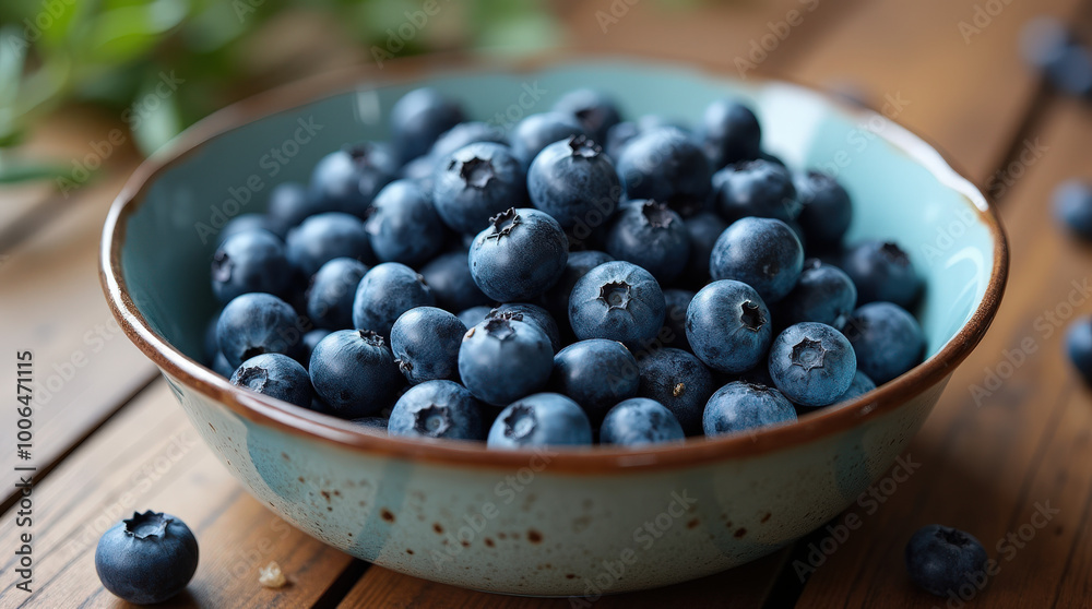 Fresh Blueberries in Rustic Bowl – High-Quality Image of Delicious Superfoods for Healthy Eating, Recipes, and Nutrition Fresh Blueberries in Rustic Bowl – High-Quality Image of Delicious Superfoods for Healthy Eating, Recipes, and Nutrition