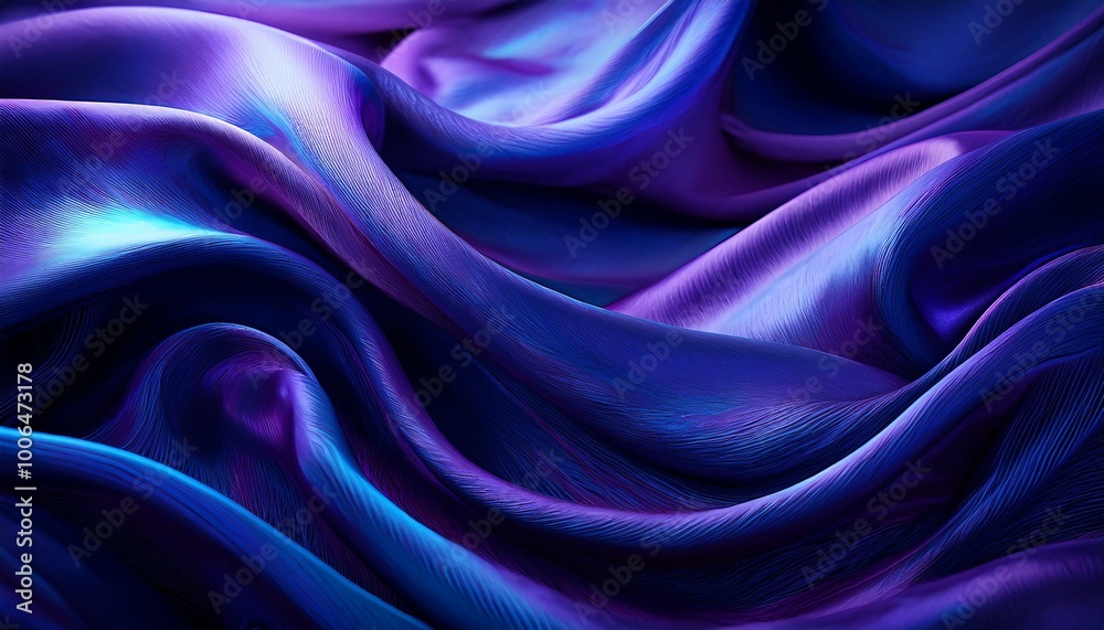 Obraz premium blue and purple silky background backdrop