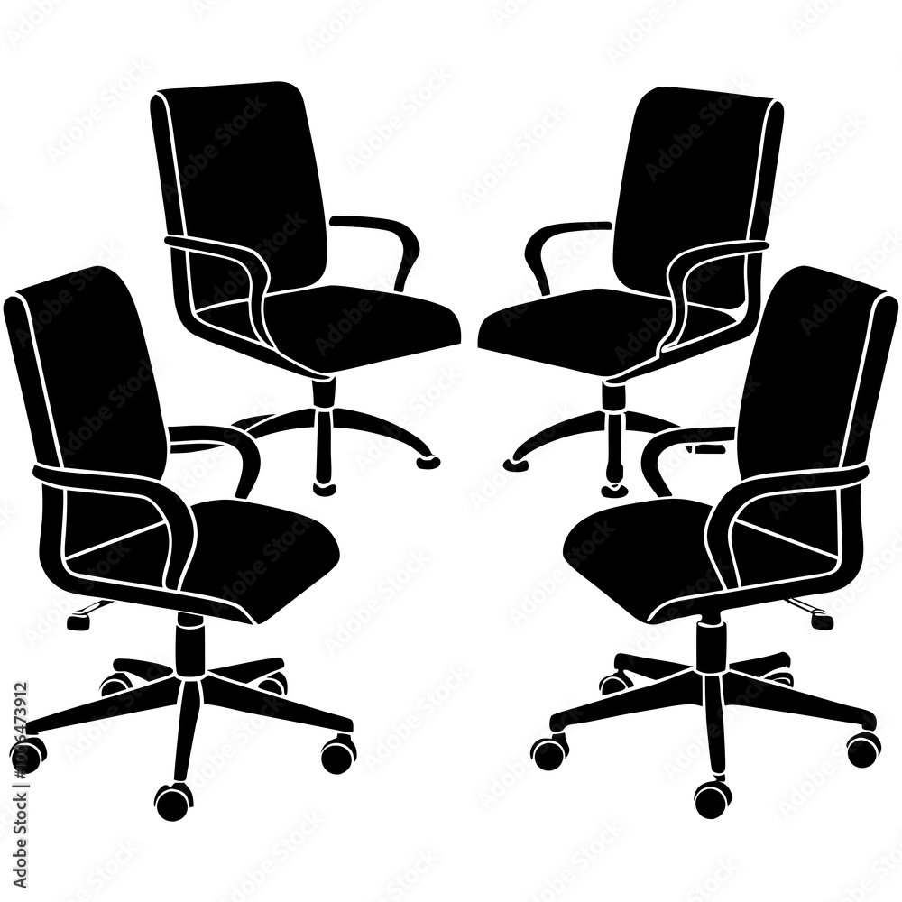 office chairs and table office chairs and table