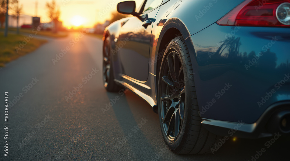 High-Quality Close-Up of Car Tire and Off-Road Tire for Vehicle, Showing Details of Rubber Tread and Tire Pattern on Various Terrain High-Quality Close-Up of Car Tire and Off-Road Tire for Vehicle, Showing Details of Rubber Tread and Tire Pattern on Various Terrain