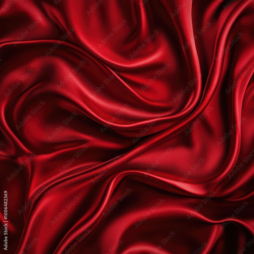 Luxurious red silk fabric with smooth texture and elegant drape, perfect for design and fashion projects. Luxurious red silk fabric with smooth texture and elegant drape, perfect for design and fashion projects.