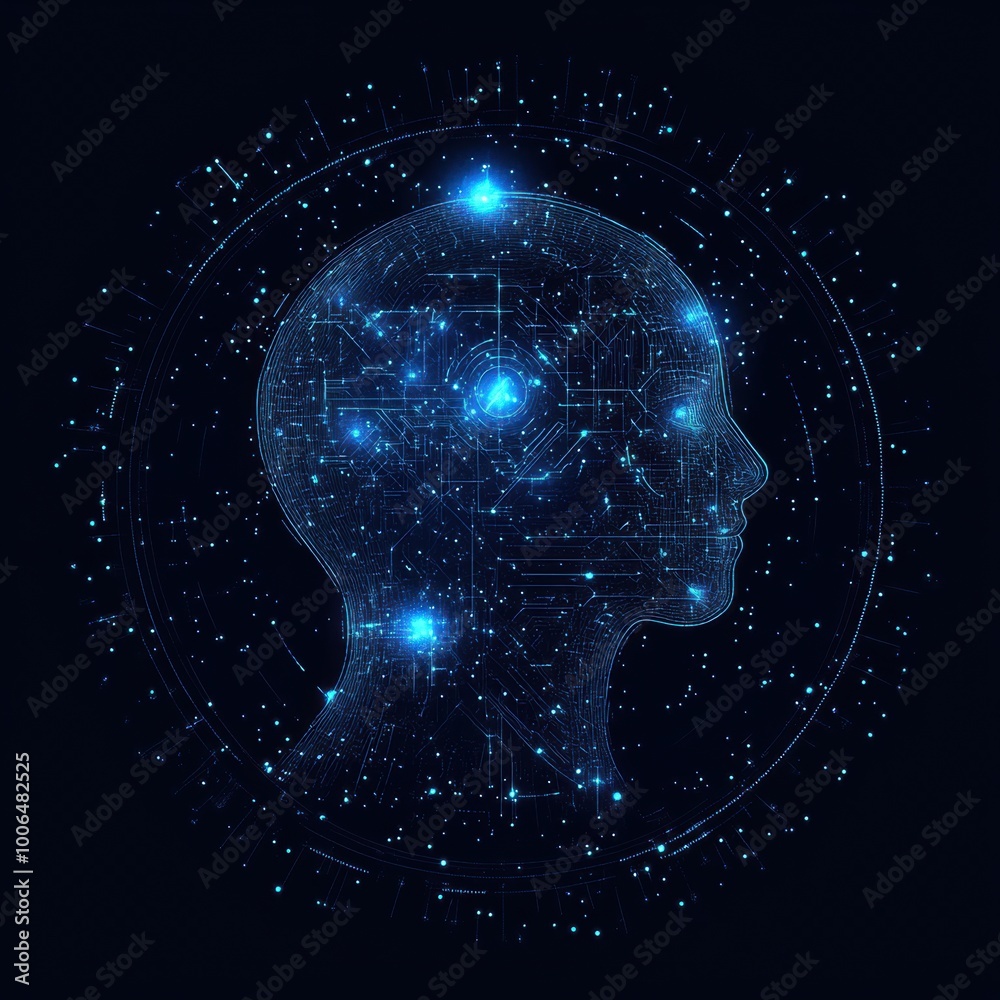 Obraz premium Inspiring Ai Logo Showcasing The Future Of Intelligent Design