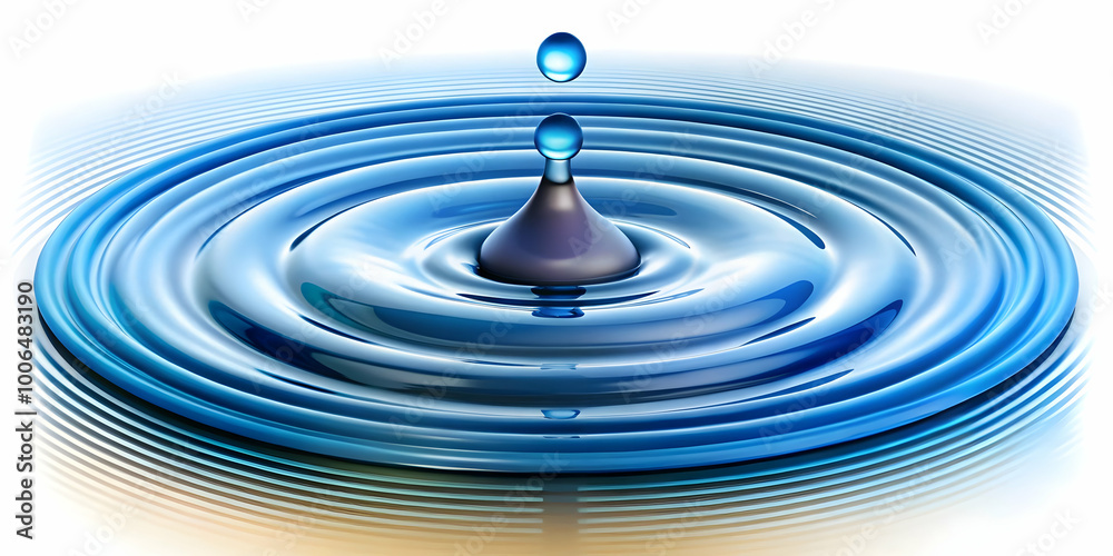 Policy Impact Ripple Effect Concept: Illustration of a Policy Droplet Creating Ripple Effects Across Societal Sectors � Zoom-Out to Reveal Full Impact Area on White Background Policy Impact Ripple Effect Concept: Illustration of a Policy Droplet Creating Ripple Effects Across Societal Sectors � Zoom-Out to Reveal Full Impact Area on White Background