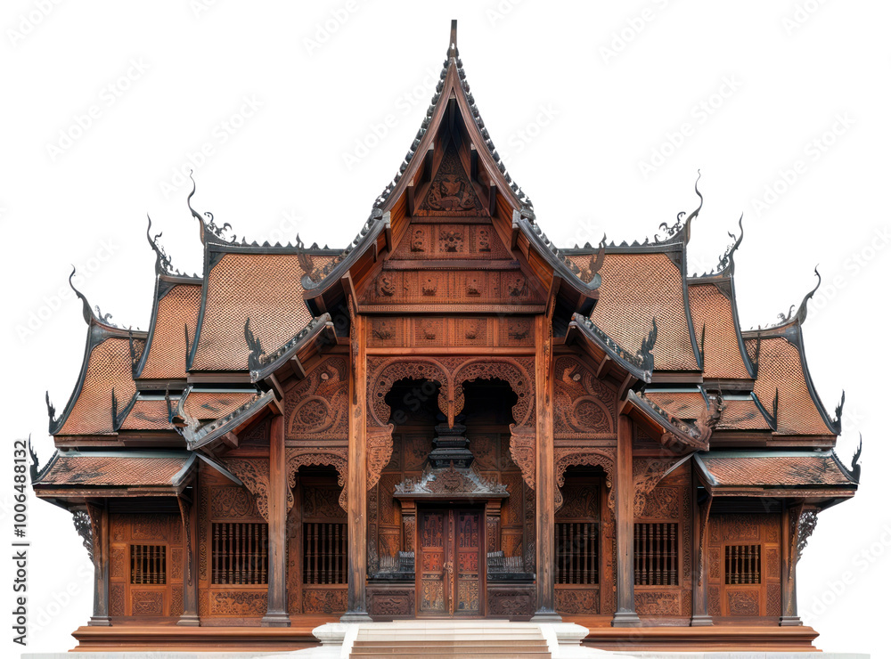 PNG Wooden temple building architecture housing worship. PNG Wooden temple building architecture housing worship.