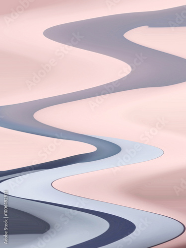 Pink and blue abstract graphic background. Abstract poster