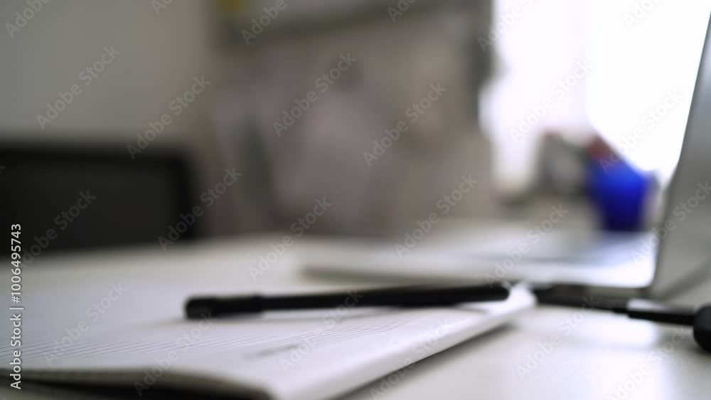 Man journaling thoughts into notebook Man journaling thoughts into notebook