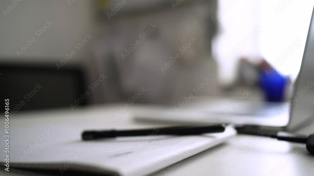 Man journaling thoughts into notebook Man journaling thoughts into notebook