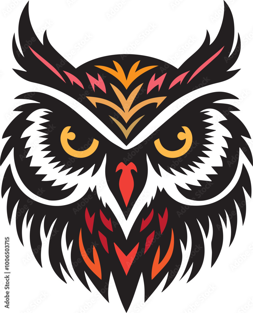 Fototapeta premium owl vector 