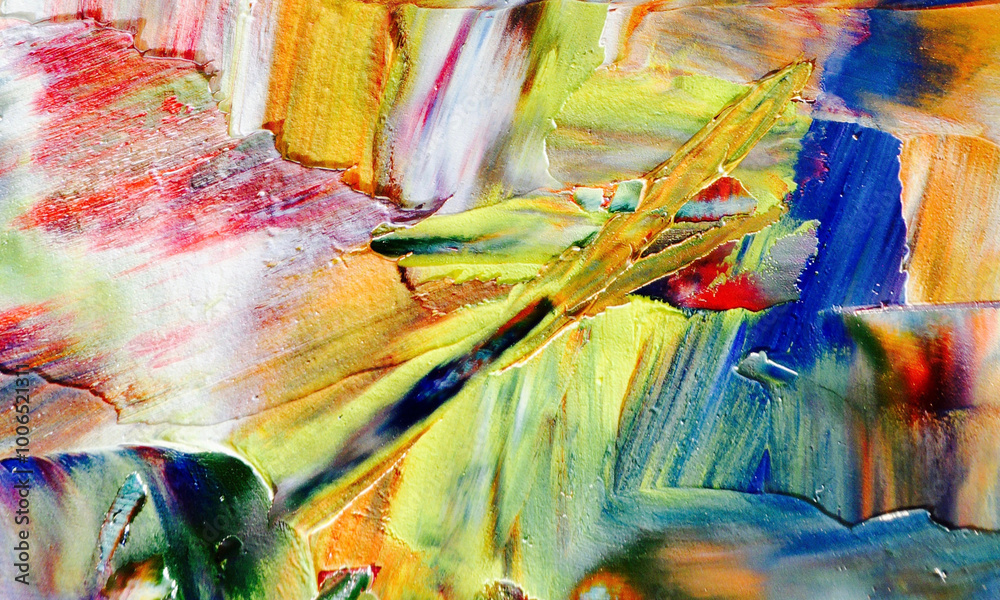 Fototapeta premium Abstract background wallpaper. Ethnic pattern. Mixtures of oil paint. Trendy hand painting canvas. Wall decor and Wall art prints Idea. 3D Texture. Art object