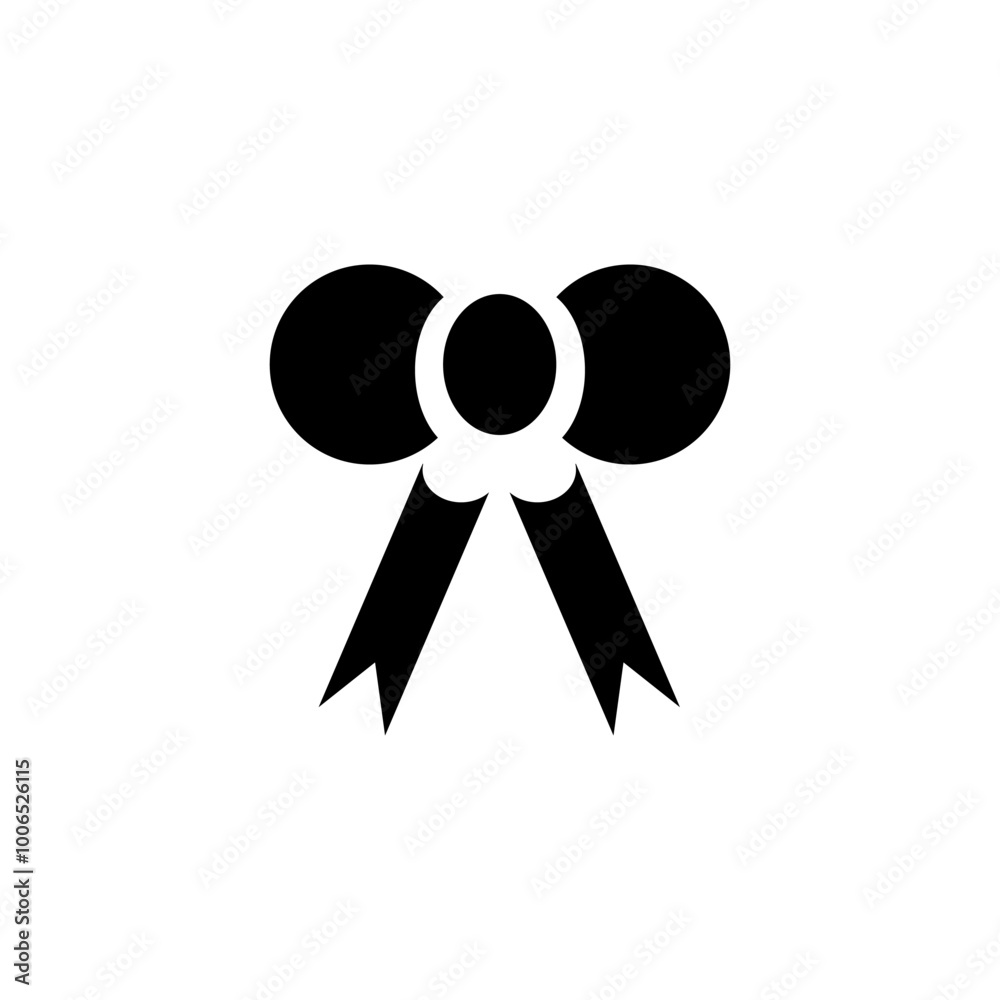 illustration of a ribbon vector icon ribbon