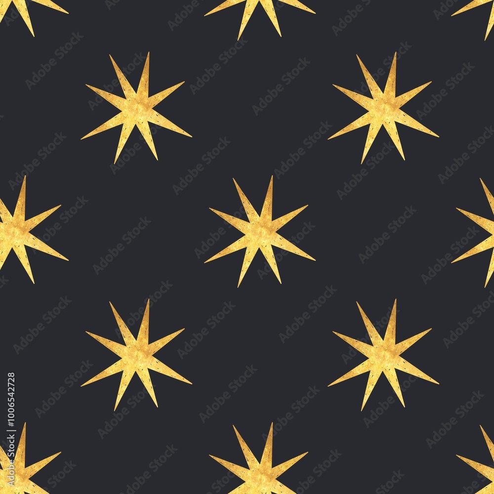 set of golden stars set of golden stars