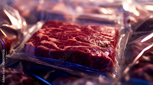 Aged Beef in Sealed Moisture-Retaining Bag photo