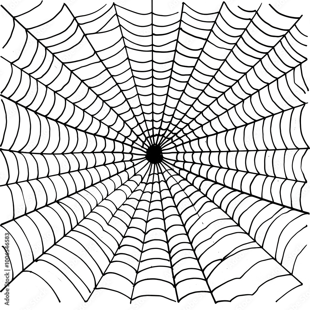 Obraz premium Spider silk