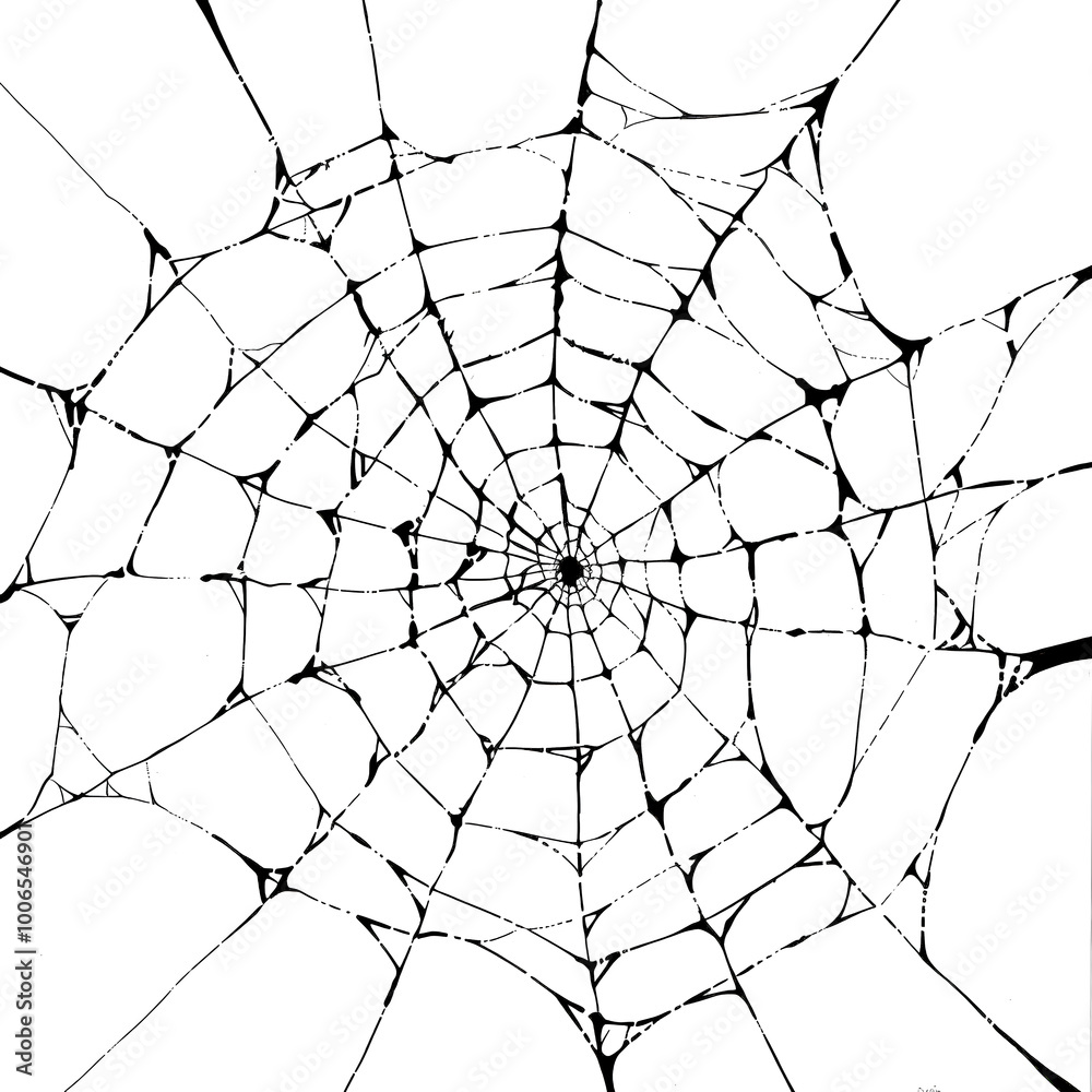 Obraz premium Spider silk