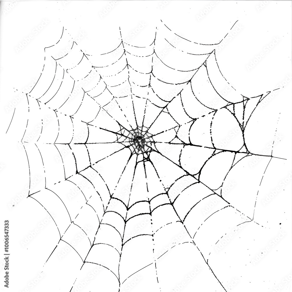 Obraz premium Spider silk