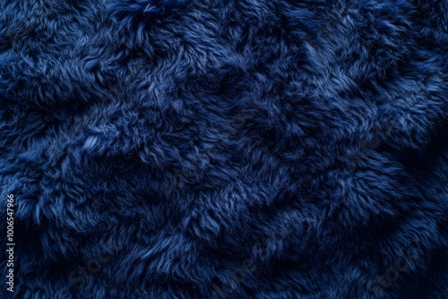 A deep luxurious midnight blue background with a soft fuzzy and textured surface resembling the plush coat of an alpaca  The image has a cozy premium and elegant feel with its rich velvety appearance