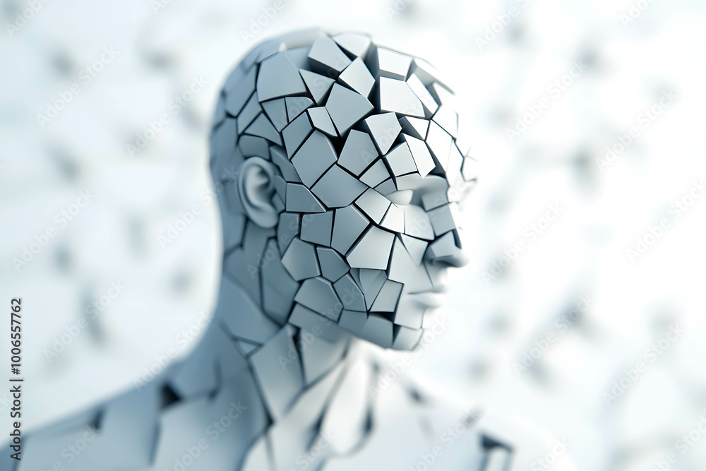 A person’s figure partially obscured by dark shapes pushing inwards, representing the pressure and stress from external expectations. A person’s figure partially obscured by dark shapes pushing inwards, representing the pressure and stress from external expectations.