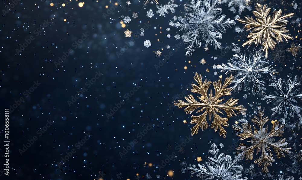 Christmas and New Year-themed graphic background