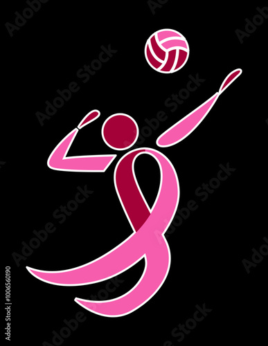 Breast Cancer Volleyball