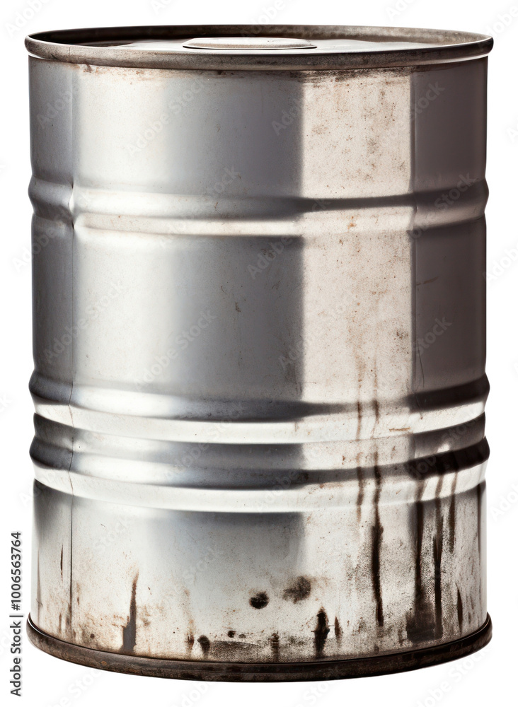 PNG A Metal silver Oil barrel metal white background container. PNG A Metal silver Oil barrel metal white background container.