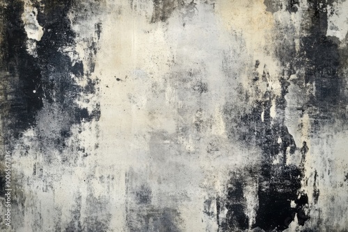 Grunge-inspired textured backdrop with monochrome features and distressed elements