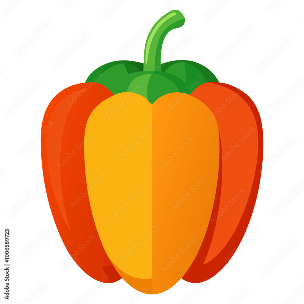 bell pepper vector illustration bell pepper vector illustration