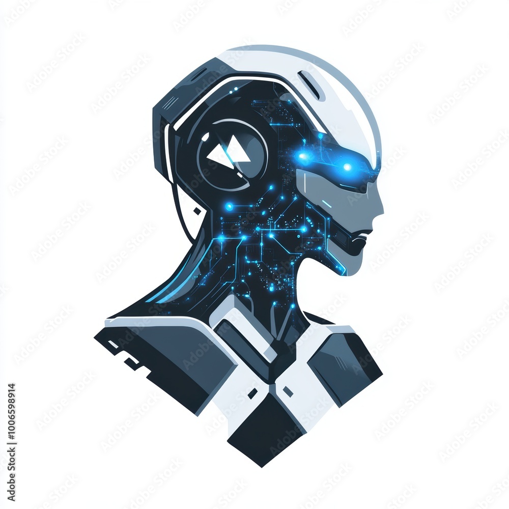 Fototapeta premium Professional logo emphasizing trust in AI systems