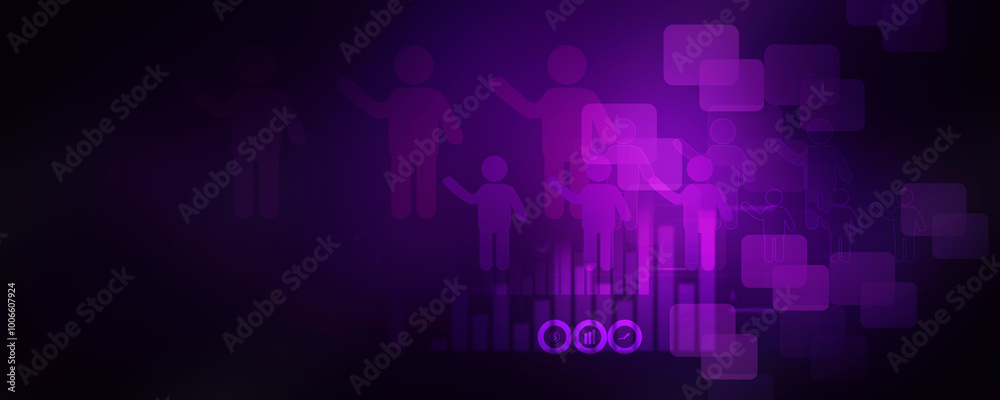 2d illustration Stock market online business concept. business Graph 2d illustration Stock market online business concept. business Graph