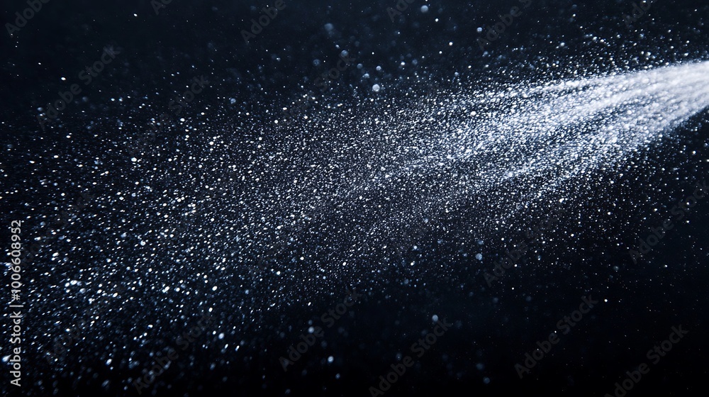 aerosol spray water, black background, aerosol spray water, black background,