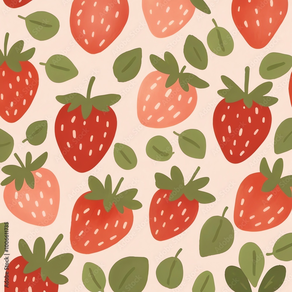 Strawberry Pattern Strawberry Pattern