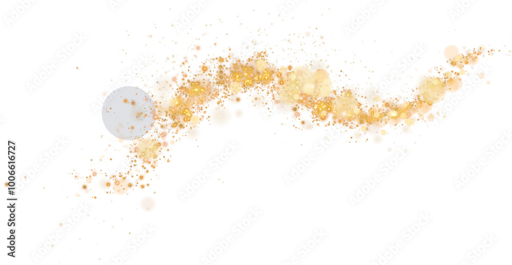 A luminous bokeh that gently shimmers with golden light. Light abstract glowing lights. Glowing bokeh effect isolated. Christmas background made of glowing dust. PNG. A luminous bokeh that gently shimmers with golden light. Light abstract glowing lights. Glowing bokeh effect isolated. Christmas background made of glowing dust. PNG.