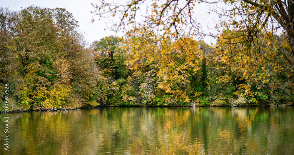 Bois de Vincennes in Autumn, Paris Bois de Vincennes in Autumn, Paris
