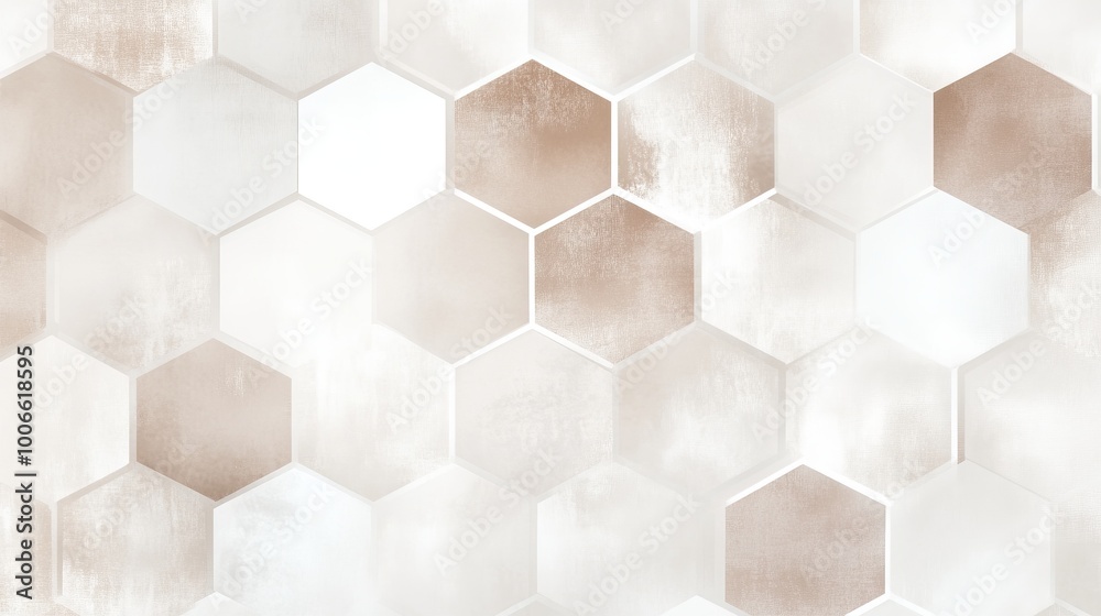 Abstract Geometric Hexagon Pattern Wall Tile Design Abstract Geometric Hexagon Pattern Wall Tile Design